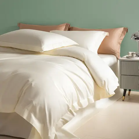 Duvet Cover Cotton Egyptian 2025 New Premium Egyptian Cotton Duvet Cover 210x210cm Square Design