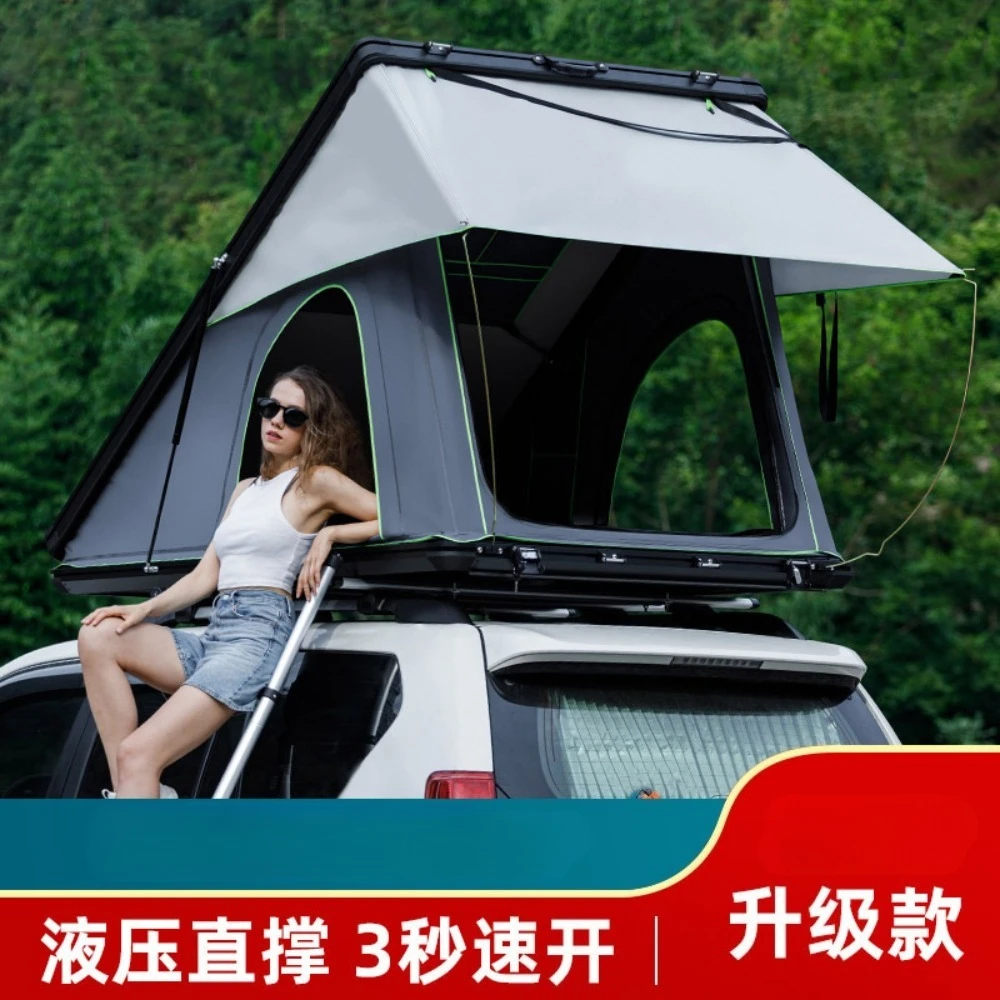 ABS Hard Shell Roof Top Tent | Automatic Pop Up Car Tent for Overlanding SUV & Truck Waterproof & Mosquito-Proof Outdoor Camping