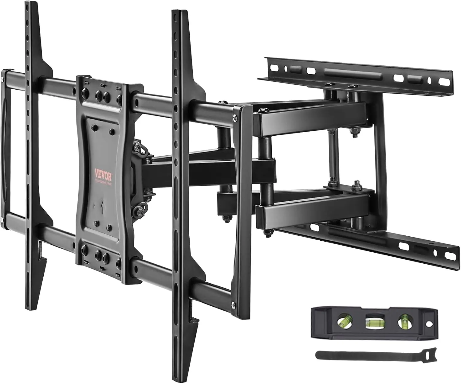 

Full Motion TV Mount Fits for Most 37-75 inch TVs, Swivel Tilt Horizontal Adjustment TV Wall Mount Bracket&4 Articulating Arms