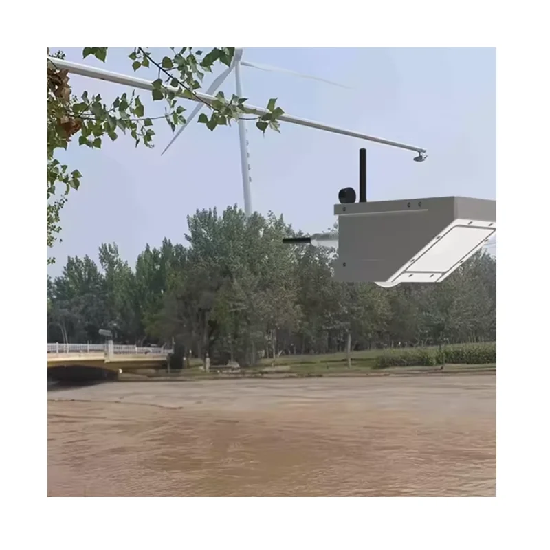 2026 CE Radar Narrow Beam 3 in 1 30 Meters Water Level Water Surface Velocity Liquid Water Radar Type Level Sensor