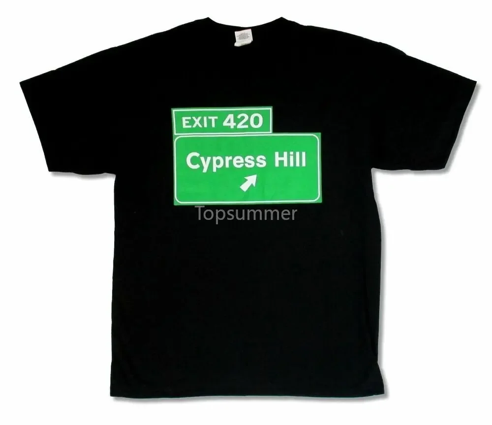 Cypress Hill Exit 420 Black T Shirt New Band Insane In The Brain