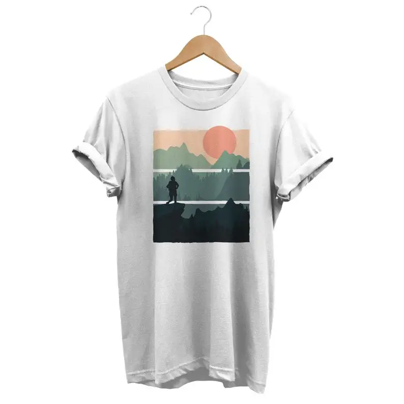 

Abstract Landscape Minimalist Tee