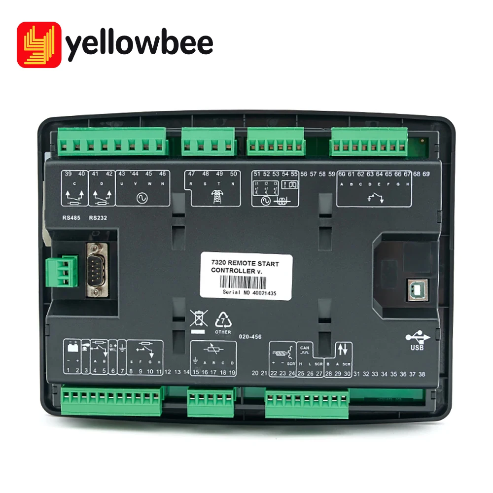 Replace DSE7320 MKII AM FAuto Generator Controller Module Panel Can Well Replace the Original Dse 7320