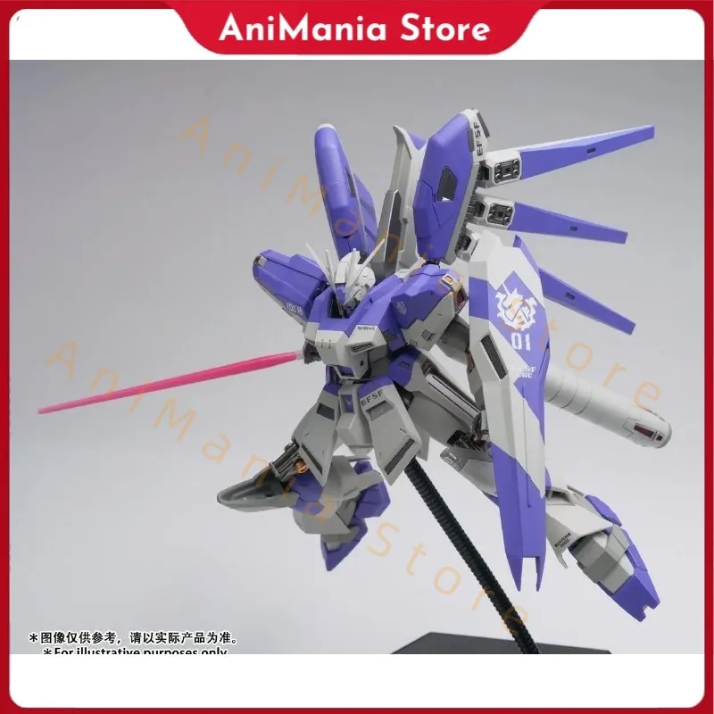 

KMR Hi Nu Fighter Action Figure Mr. Hi-V 1/144 RX-93-ν2 Scale Assembly Alloy Skeleton Toys