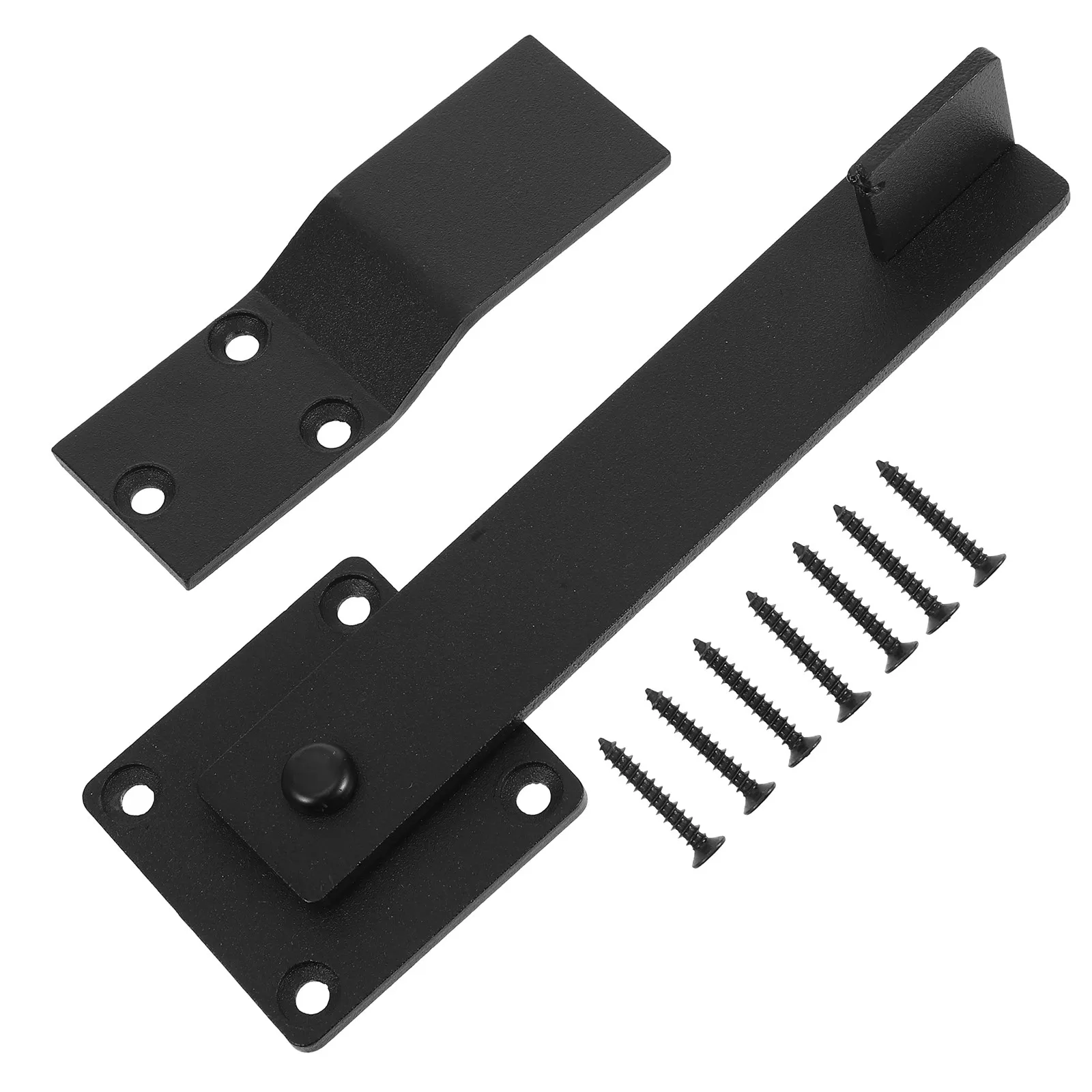 

Комплект усиленных поворотных засовов для деревянных ворот, уличных дверей сараев, надежный откидной замок-защелка, фурнитура для раздвижных ворот, рустик