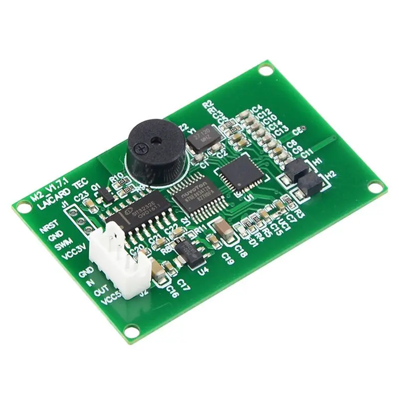 RFID Reader Writer Module 13.56Mhz IC Card Reader S50 Card Reader ISO14443A RS232 Support Window Linux System