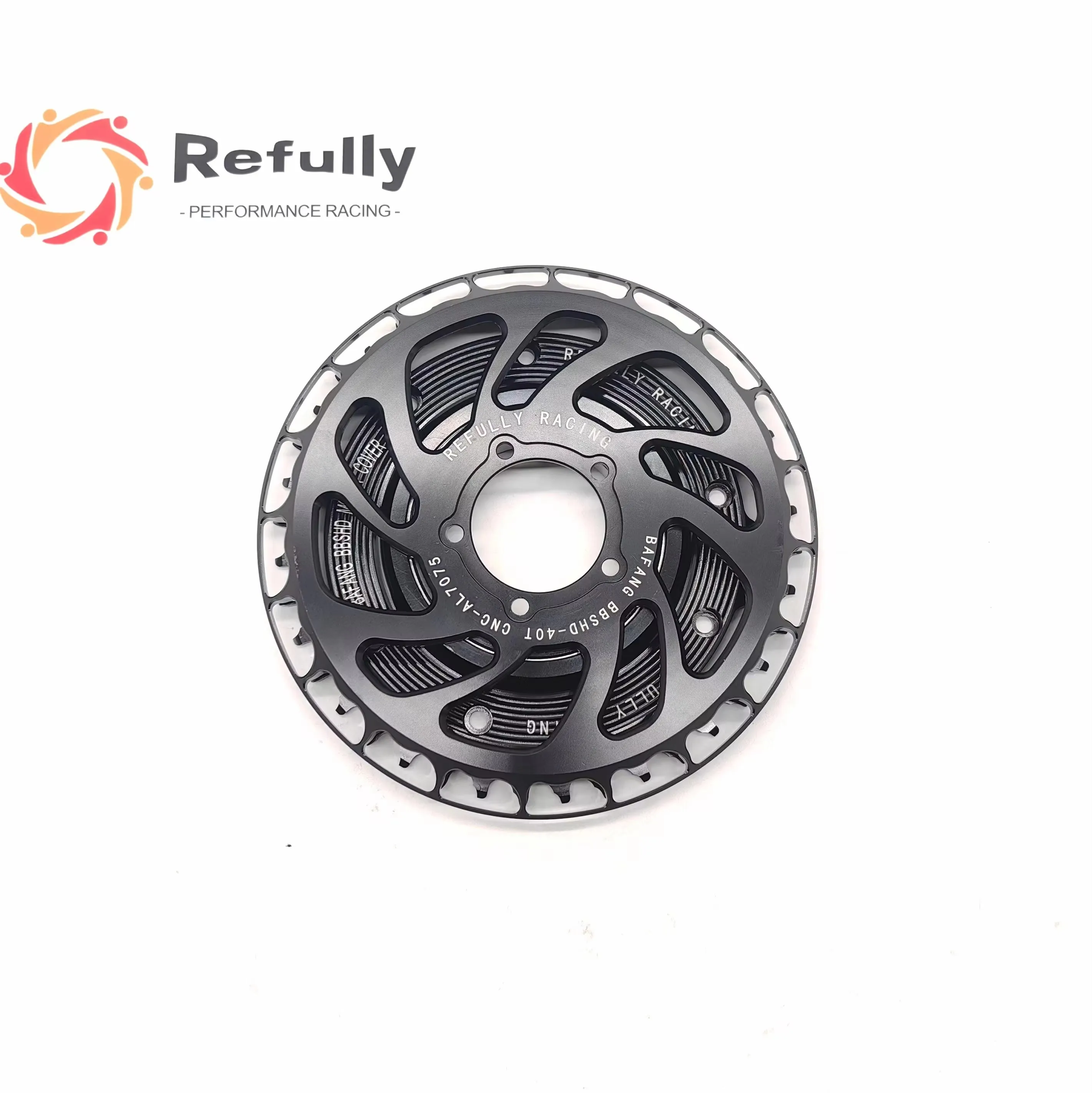 Pro-Series Set for Bafang BBSHD – 40T Narrow Wide Chainring + Custom Motor Cover – Fits SRAM Eagle 12-Speed – No Cutting Require