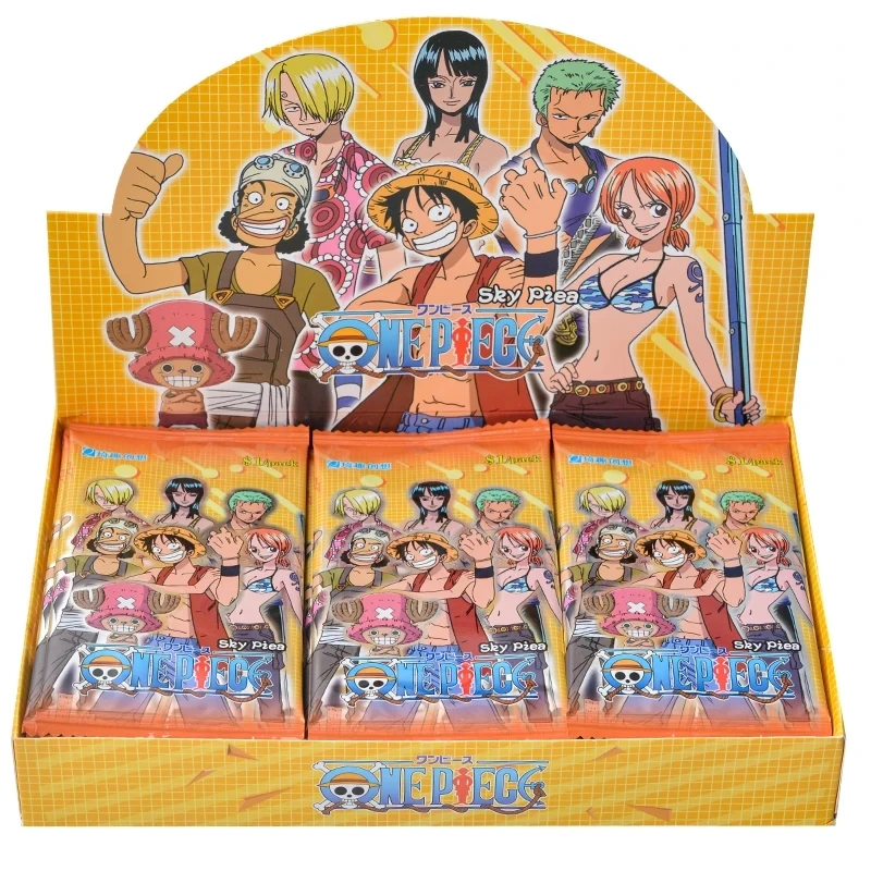 Original Box One Piece Card Collection Hobbies Popular Comics Anime Character Luffy WANO Province Zoro Children\'s Festival Gift