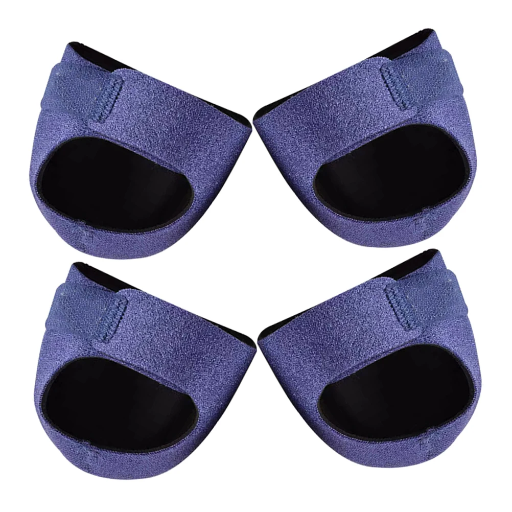 

2Pairs Adjustable Heel Protectors Cushion Non-Slip Breathable Sleeve for Work Travel Daily Use Anti-Skid Heel Socks