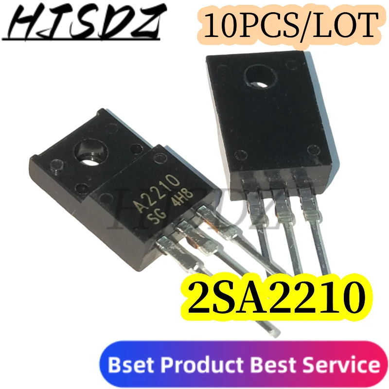 10PCS 2SA2222 2SC6144 TO-22F 5pairs (5pcs A2222+5Ppcs C6144)  (2SA1837+2SC4793)   (2SA1930+2SC5171)  (2SA2210+2SC6082)