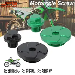 Motorcycles Accessories CNC Engine Timing Plug Bolt Set For Kawasaki KLX 110 110L 150L 150BF 140 140G 140L Z125 PRO Motor Parts