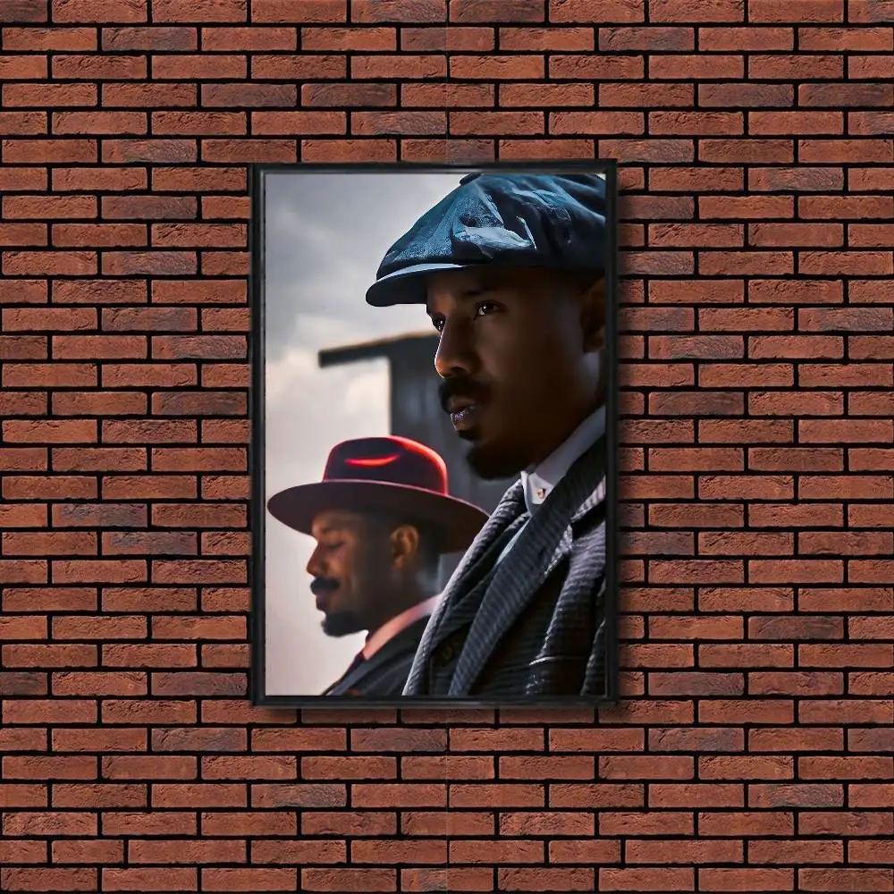 movie Sinners Michael B. Jordan Poster Prints Wall Art Picture Painting Gift Living Room Restaurant Bar Large Dec Sticker