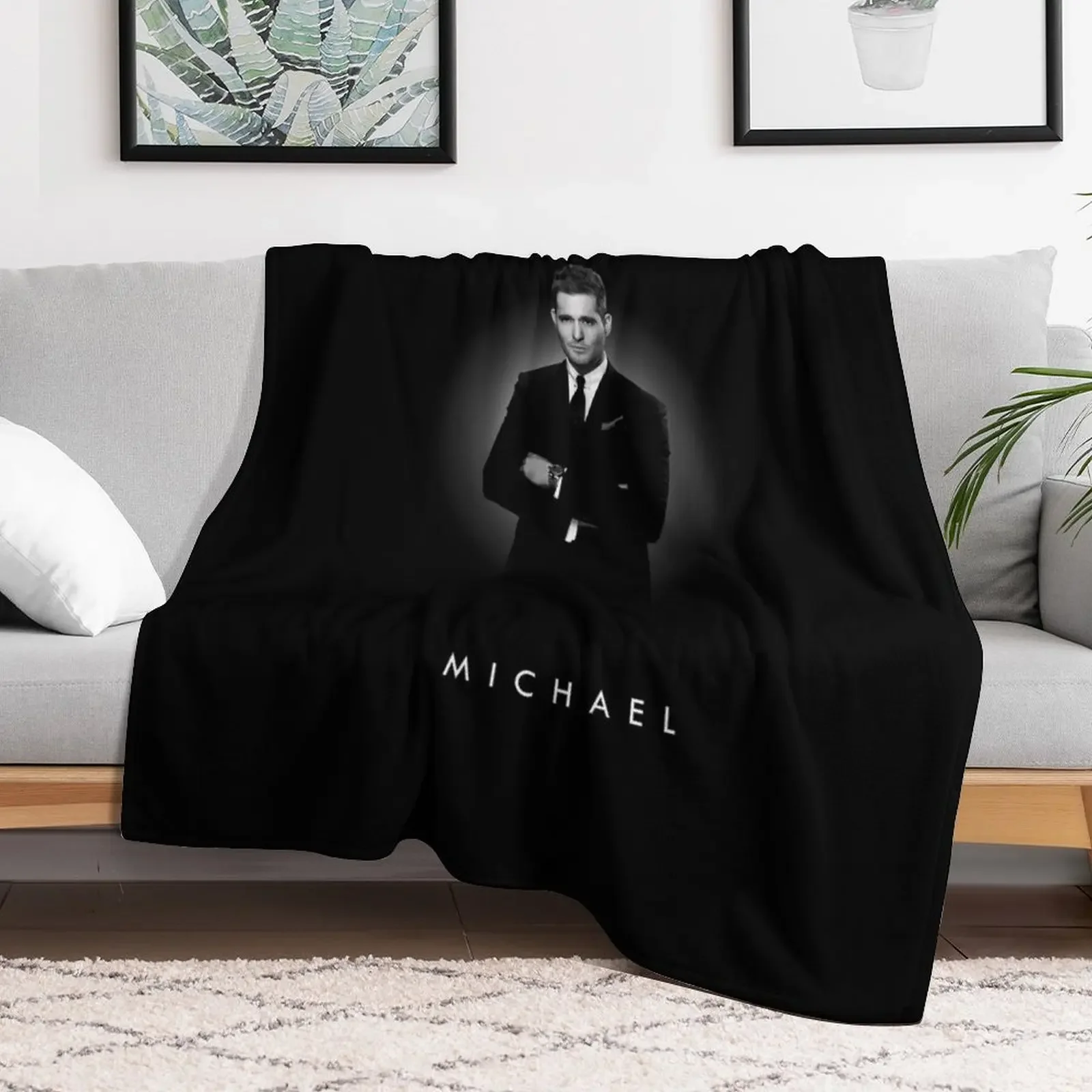 nn michael buble Throw Blanket Moving Sofa Throw Thermal Multi-Purpose Blankets