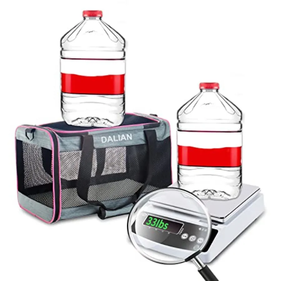 CatDog الناقلات الناعمة القط الناقل شركة الطيران المعتمدة حامل حيوانات أليفة الكلب الناقل لينة الوجهين الحيوانات الأليفة السفر الناقل أقصى وزن الحيوانات الأليفة #5