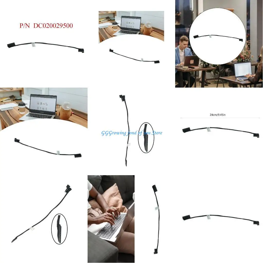 

H9EB 1Pcs Battery Cable For Latitude 7470 E7470 E7270 Battery Line 049W6G 49W6G Laptops