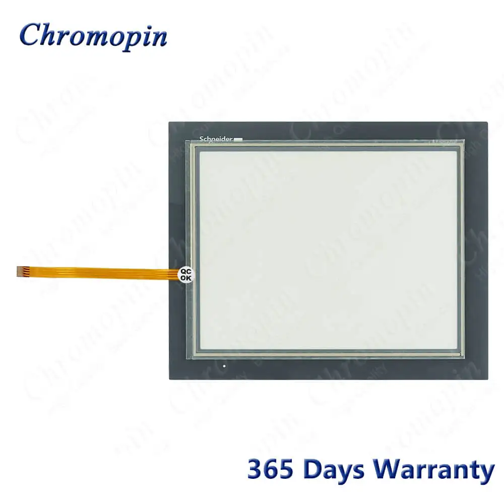HMIGTO5310 Touch Screen Panel Glass Digitizer for Schneider HMIGTO5310 HMIGT05310 Touchpad with Overlay Protective Film