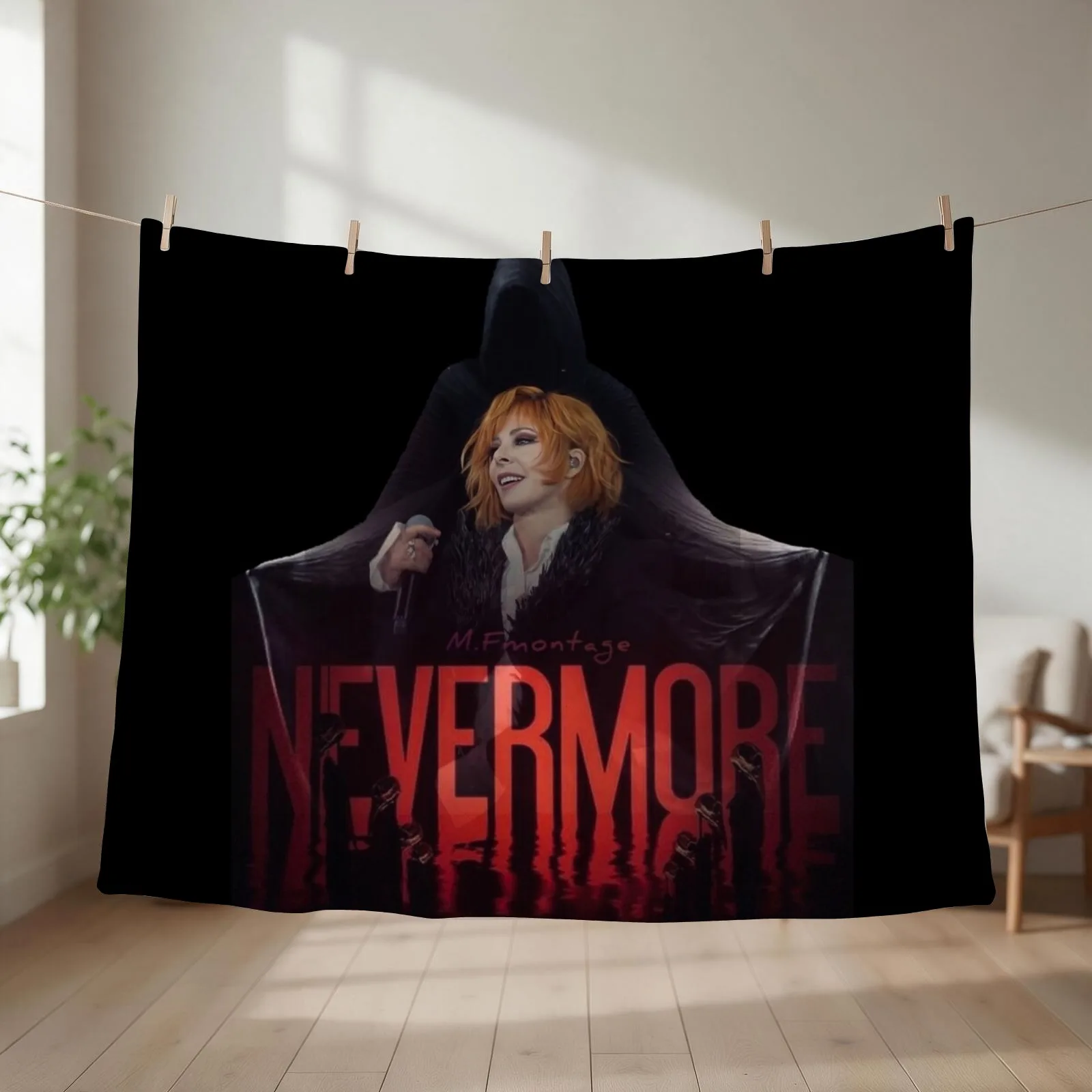 Mylène Farmer Throw Blanket