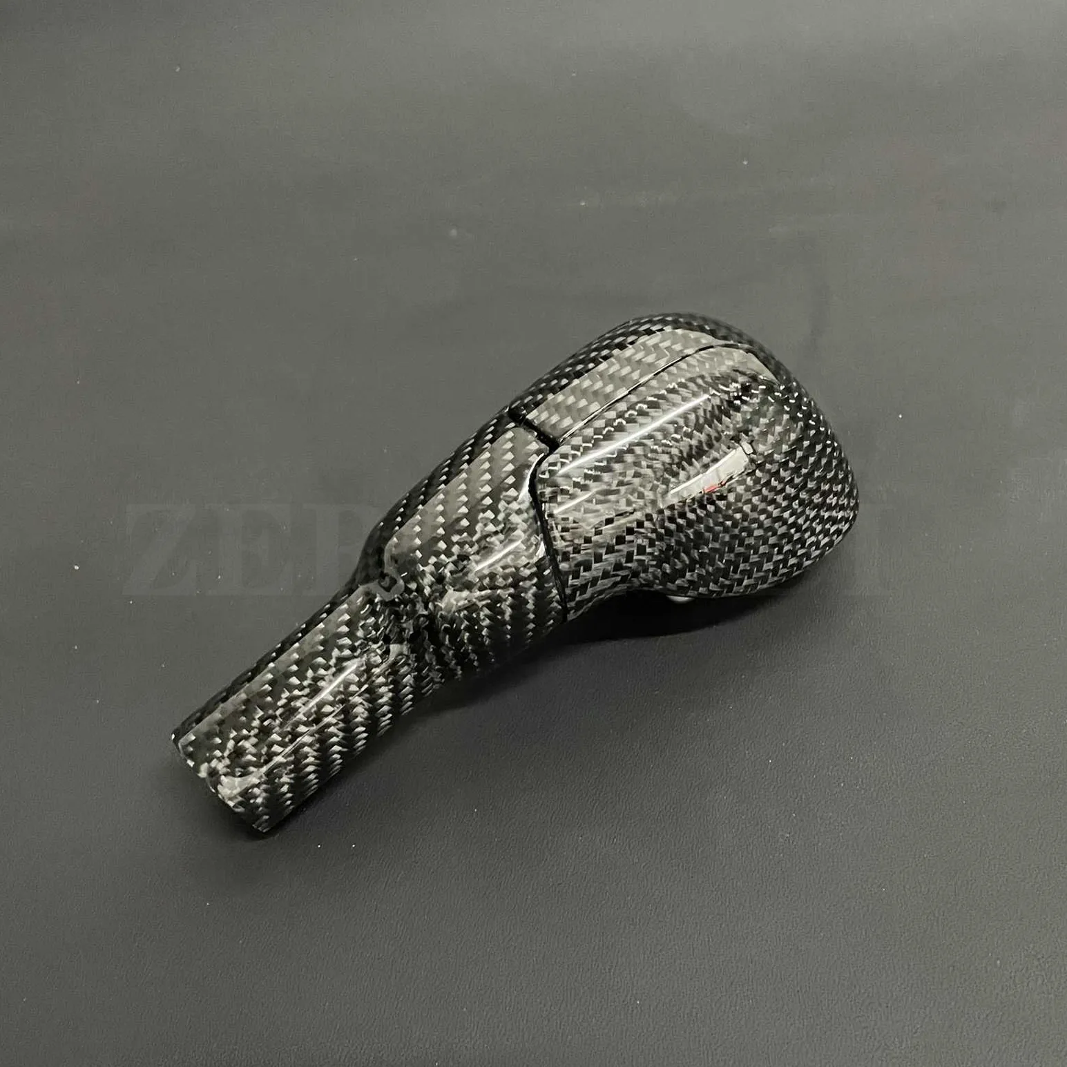 Carbon Fiber Gear Knob Head Modified Automatic Gear Shift Knob Lever For Hyundai Rohens Coupe Genesis 2009 2010 2011-2016 2017 