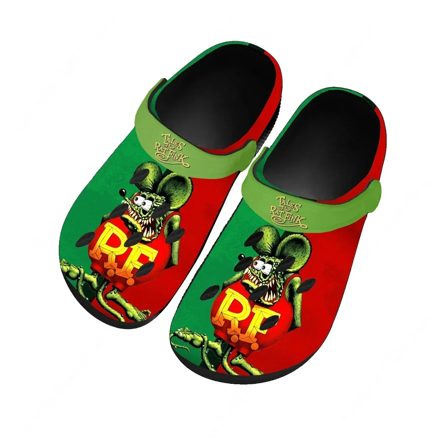Tales Of The Rat Fink Sandals Women Teenager Home Fashion Water Shoe High Quality Garden Breathable Comfort Beach Hole Slippers