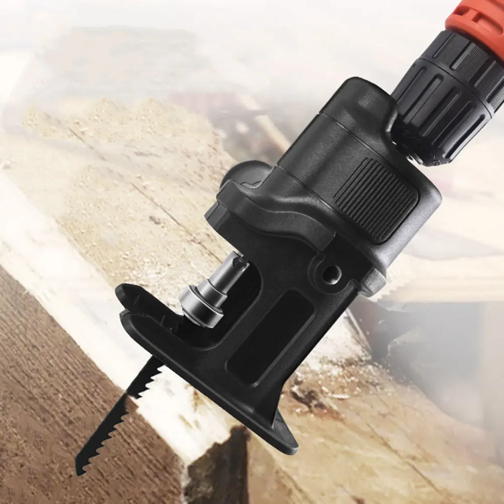 

1Set Electric Reciprocating Saw Conversion Head for Woodworking Cutting Powerful Motor Long Life Compact Electric Drill