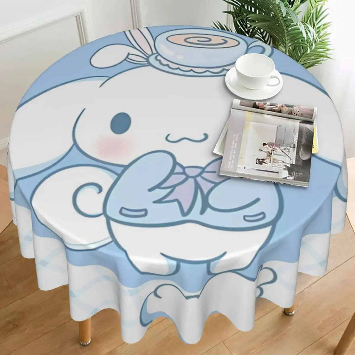 

Скатерть Cinnamoroll Ретро круглая скатерть для гостиной, крышка обеденного стола, оптовая продажа, украшение стола на заказ