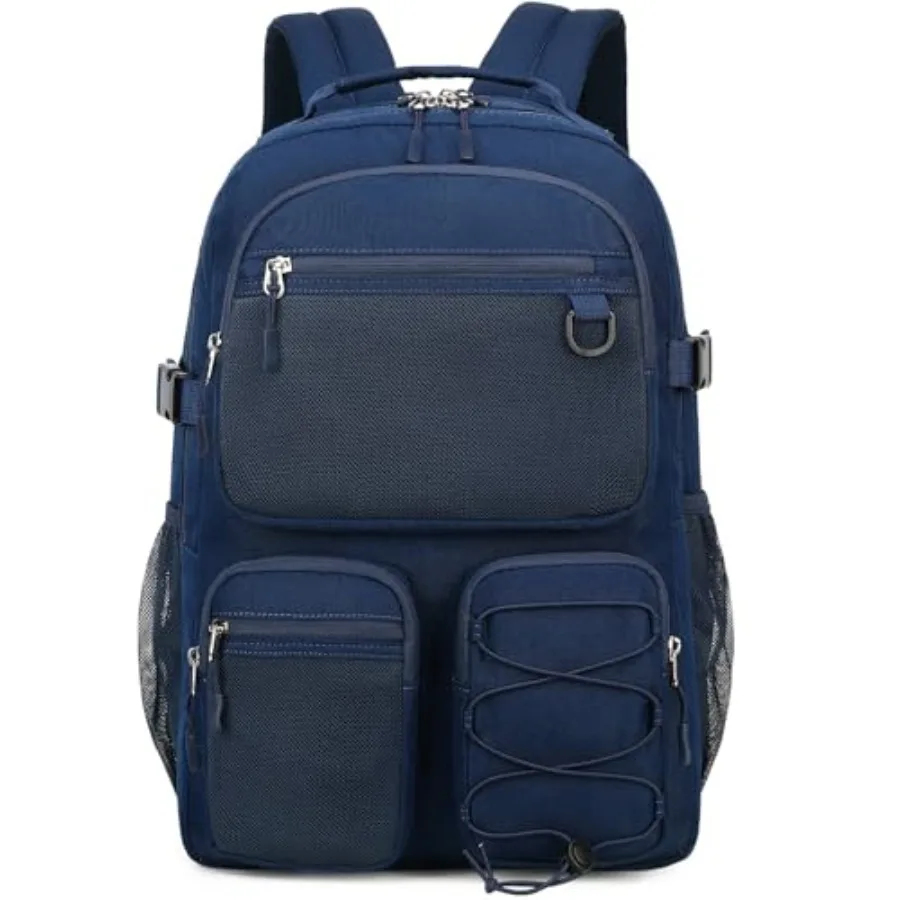 

Water Resistant Daypack with Mulitiple Pockets for School Travel Outdoor College, 15.6 inch Laptop Backpack for Men and Women