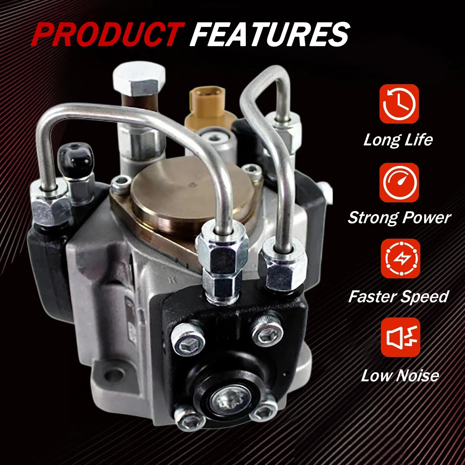 High Quality Common Rail Fuel Pump for Toyota Avensis Corolla ER2 RAV4 2AD Diesel Part Number 294000-1580 2940001580 22100-0R070