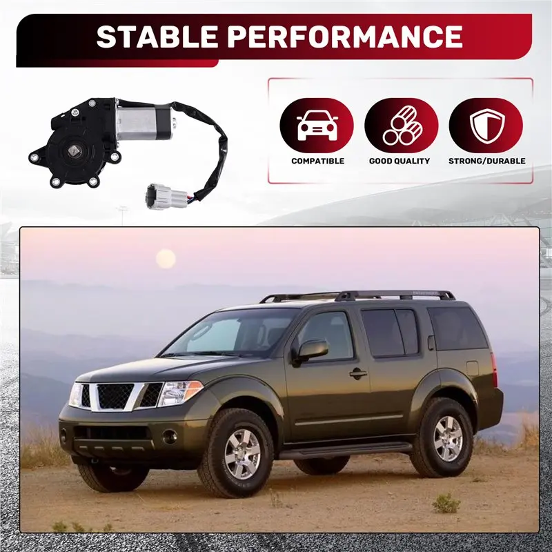 Left Power Window Regulator Motor 80731-2Y901 807312Y901 For Nissan Maxima Pathfinder Infiniti QX4 I30 I35-Boom
