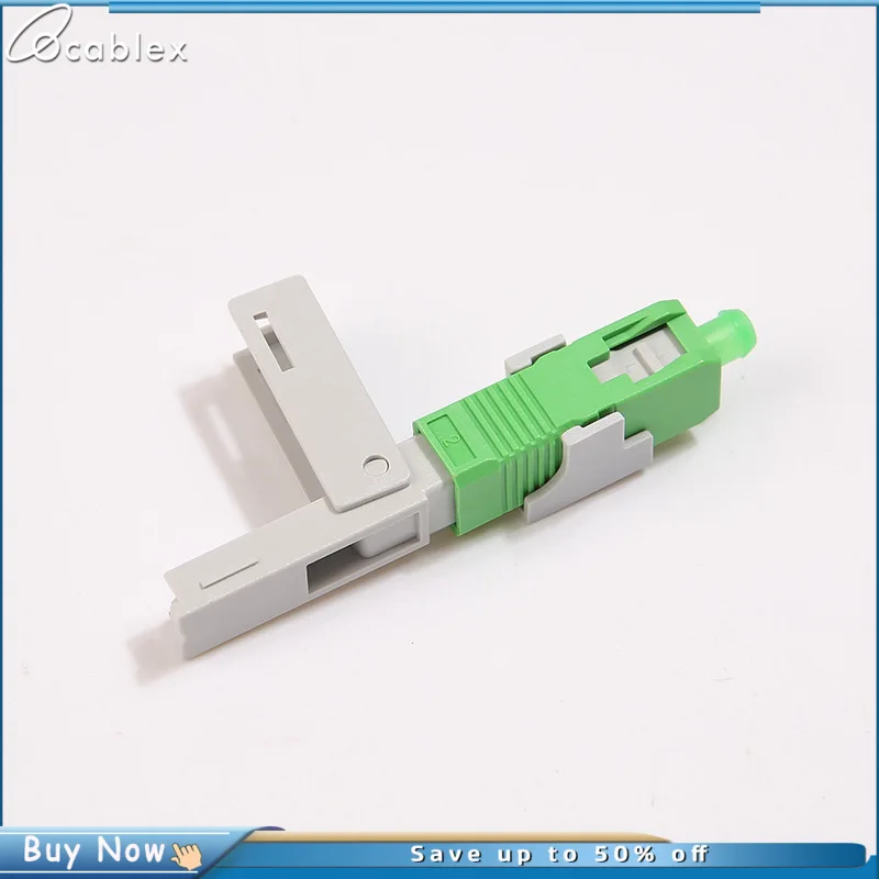 2023 New SC APC SM Single-Mode Optical Connector FTTH Tool Cold Connector Tool SC/APC Fiber Optic Fast Connector