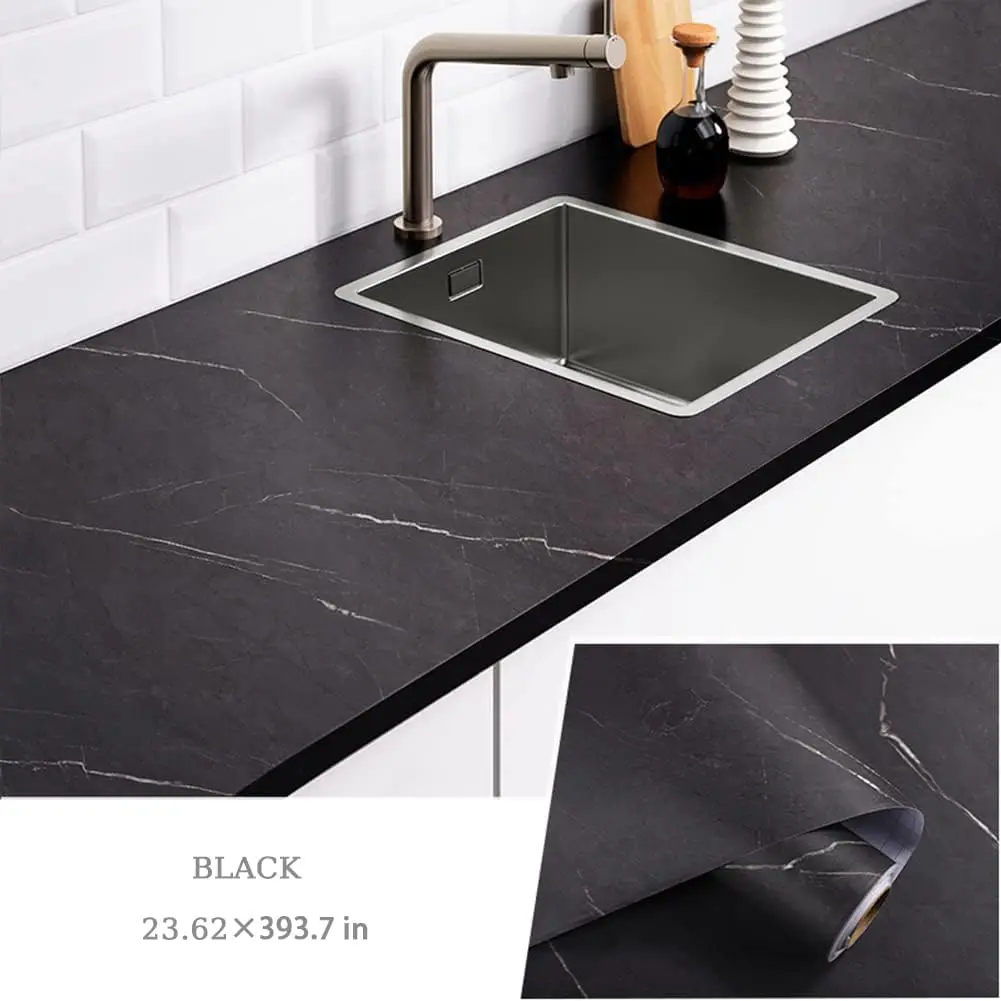 

1roll of thickened self-adhesive kitchen stickers, suitable for living room and bedroom use, waterproof home decor stickers.