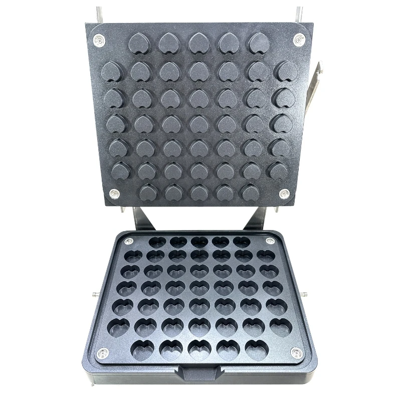 Commercial heart-shaped tart shell machine, egg tart skin machine, grout cookie machine, digital display panel