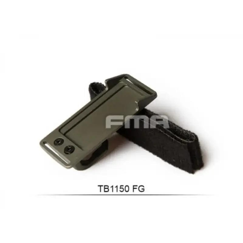 戦術 1PC FMA アルミフックループショルダーマウントスリング固定アンカークリップモールチェストリグアクセサリー