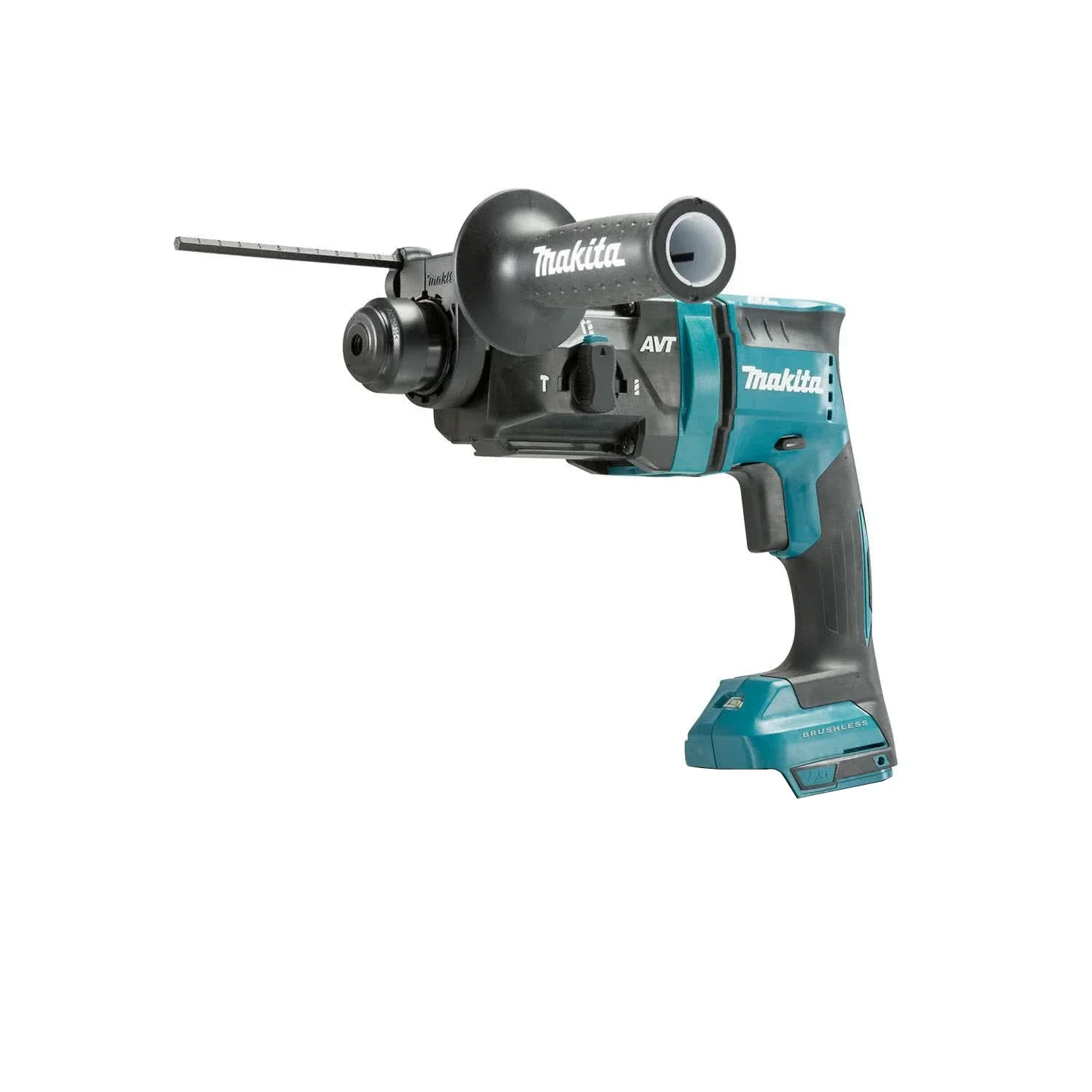 Makita-Ferramentas elétricas de lítio sem fio sem escova, DHR182Z, AWS, 18mm, martelo rotativo, 1.7J, 18V