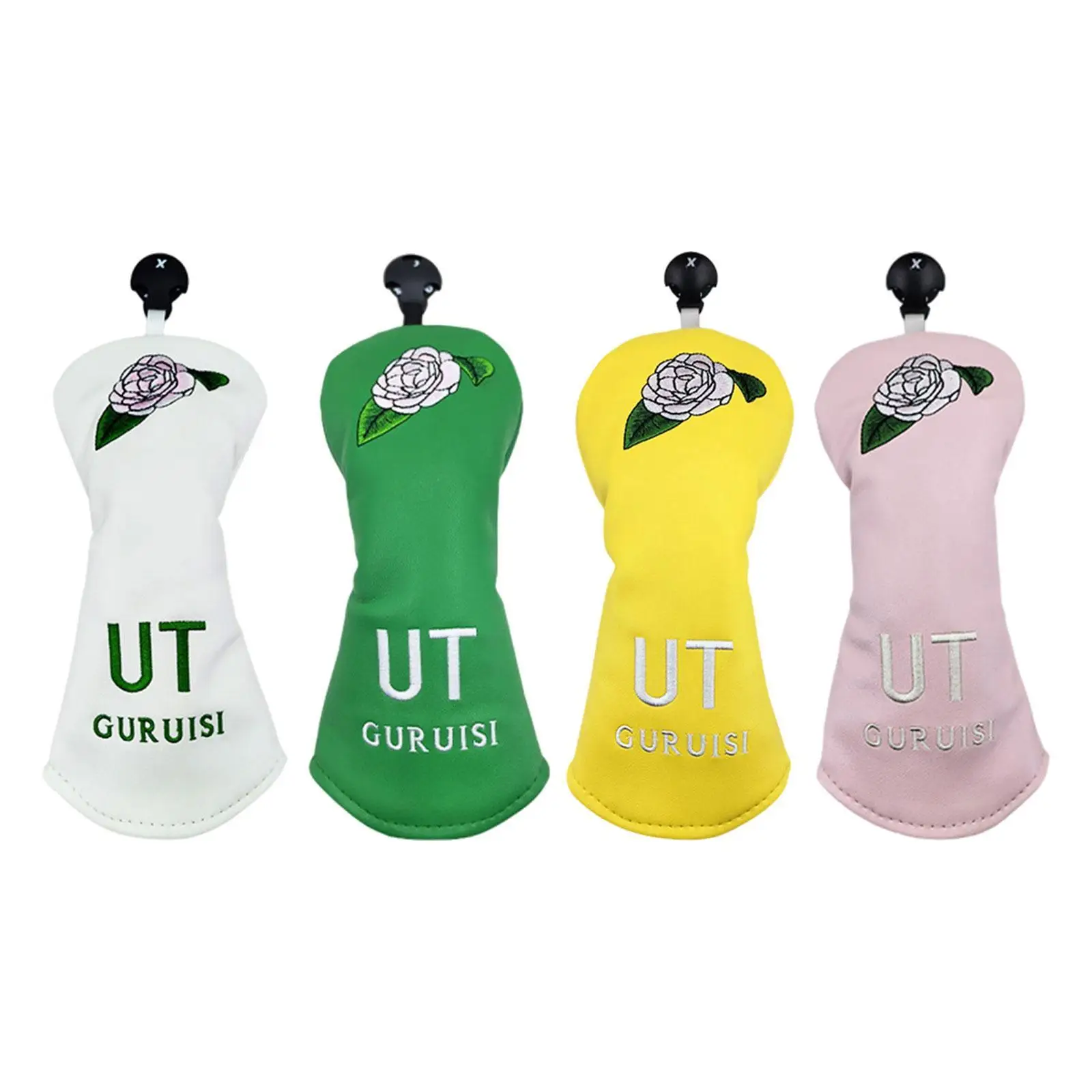 Golf Club Head Cover Waterproof Plush Lining with UT Tag Creative Transport Protection Long Neck Scratchproof Golf Club Cover