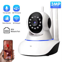 Wireless Security Surveillance PTZ Camera Wifi IP Outdoor 4X Zoom Cameras AI Human Tracking Two-way Audio HD Night  Baby Monitor