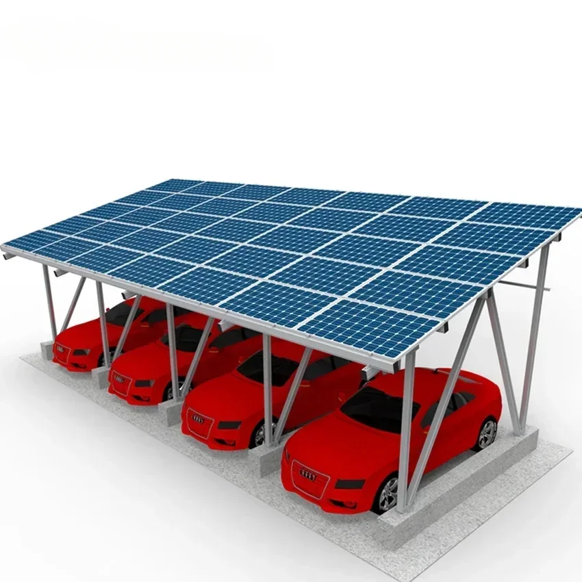 Panel Kosten Solarcarport Carport Pv Mounting Structure Steel Solar