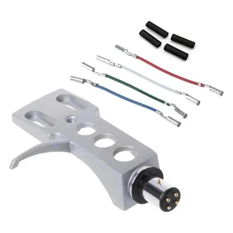 Soporte para cabezal de tocadiscos con cartucho A37T-LP con cables de repuesto para Technics SL1200 SL1210 MK2 U3F9
