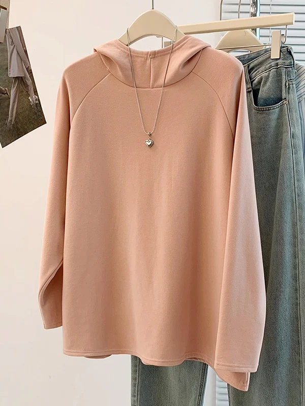 Loose Casual Hoodie Women's Faionable Versatile Base Layer Clothing Korean Sle Autumn Winter New Arrival Anti-Aging