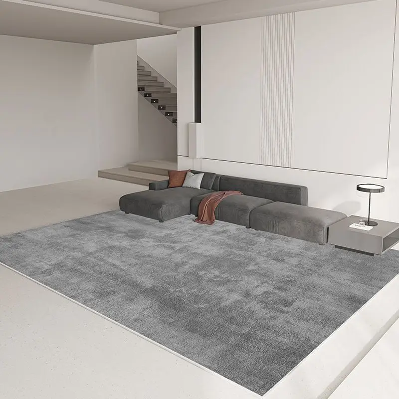 VIKAMA Modern Minimalist Ombr Area Rug, Large Non-Slip Washable Living Room Rug, Soft Tie-Dye Gradient Bedroom Floor Decor