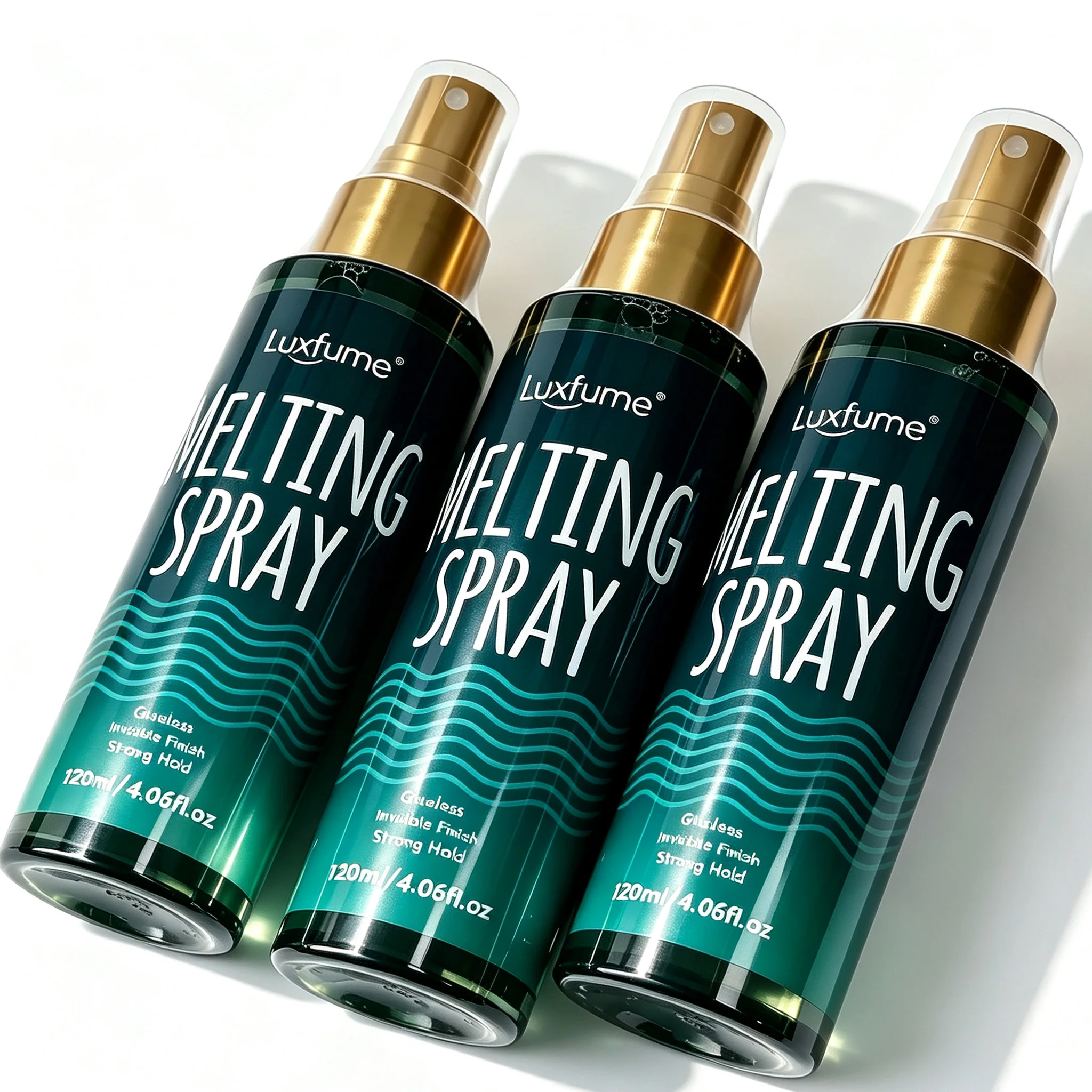 120ML Lace Wigs Melting Spray Mousse Holding Finishing Tinted Spray for Lace Wig Treatment Hair Care
