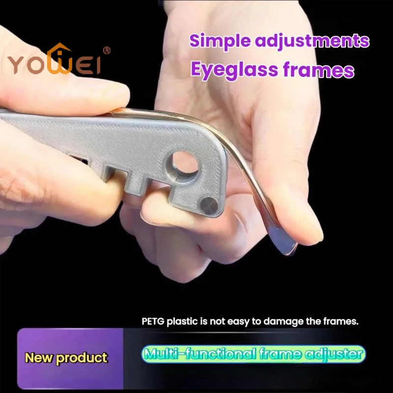 Latest 2PCS Eyeglass Curvature Adjuster Glasses Frame Bender And Temple Arms Nose Pads Adjuster Professional Optician Tool
