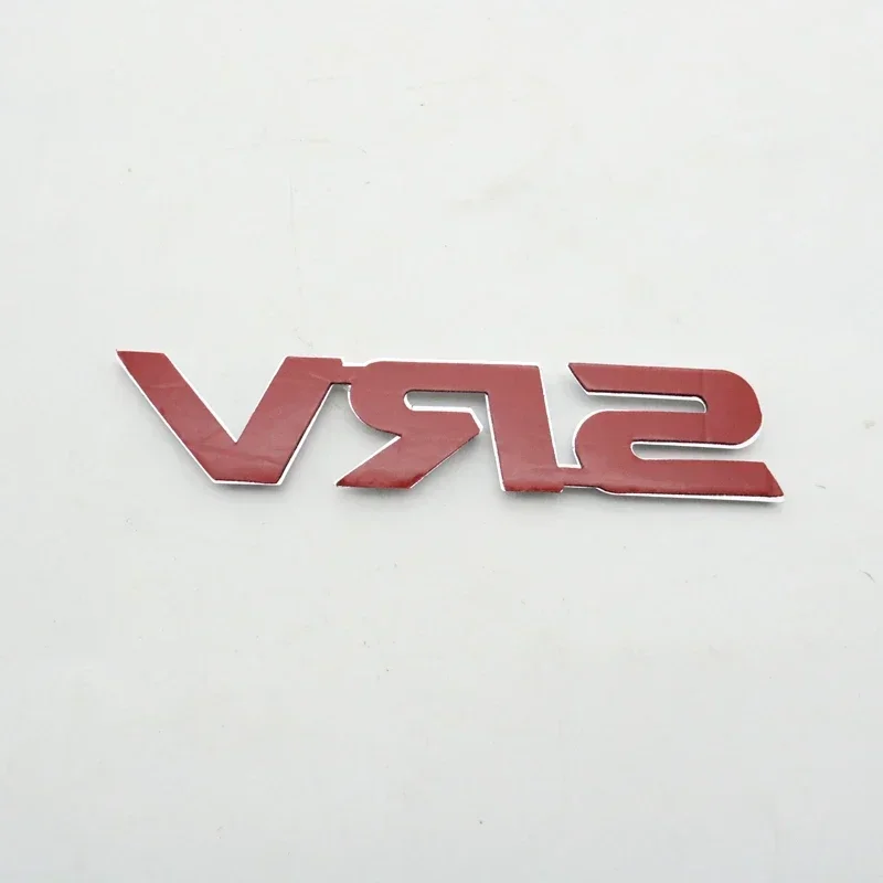 Car Rear Boot Styling Sticker Tailgte 3D Letter Logo Emblem For SRV
