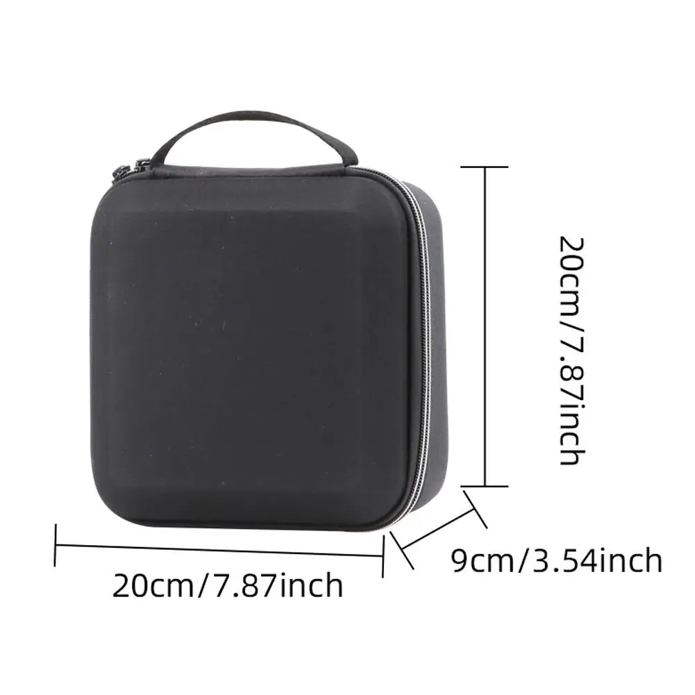 For DJI NEO 2 Carrying Case,Portable PU Leather Small Compact Bag for DJI Neo Drone Accessories Black Gray