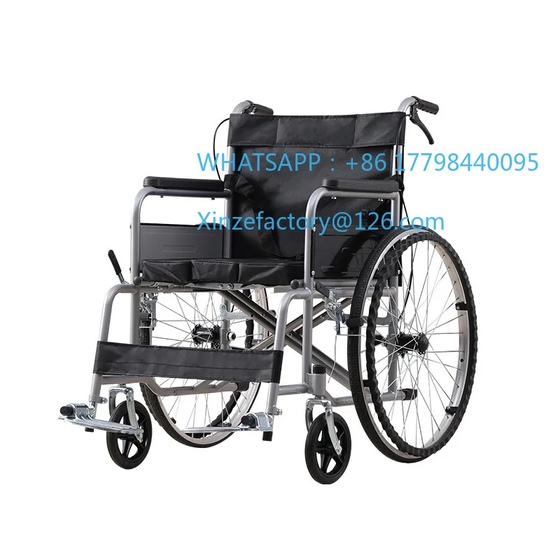 

Customizable Car Convenient Wheelchair Folding Lightweight Elderly Hand Push