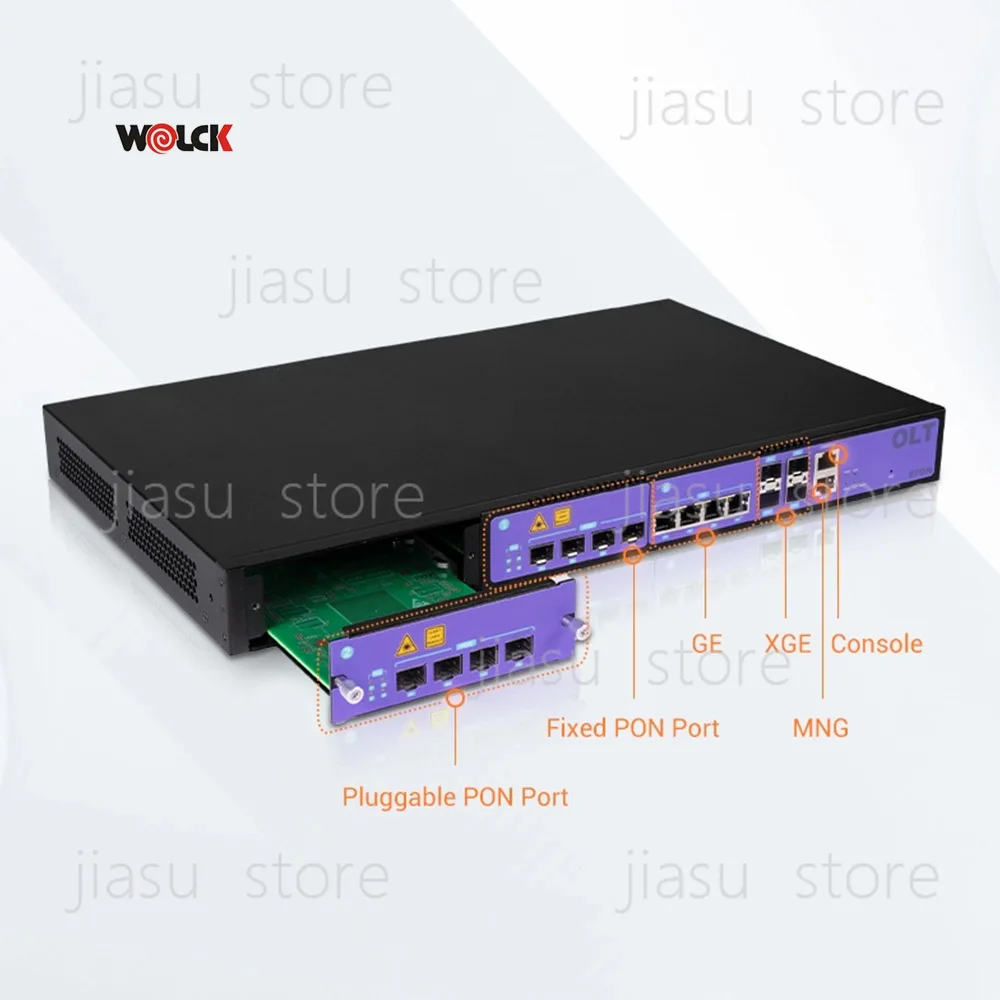 Pluggable GEPON  4/8 Puertos Cdata FD1304E-B1 FTTH Fiber Optical Wolck 4 8 PON Ports EPON OLT