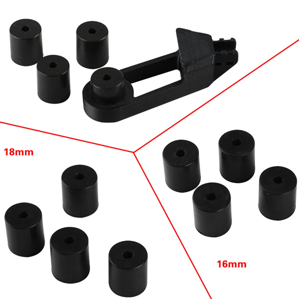 

Heat Bed Silicone Column 3D Printer Leveling Parts 4Mm Inner Diameter Heat Resistant Black 18Mm Replacement For Spring