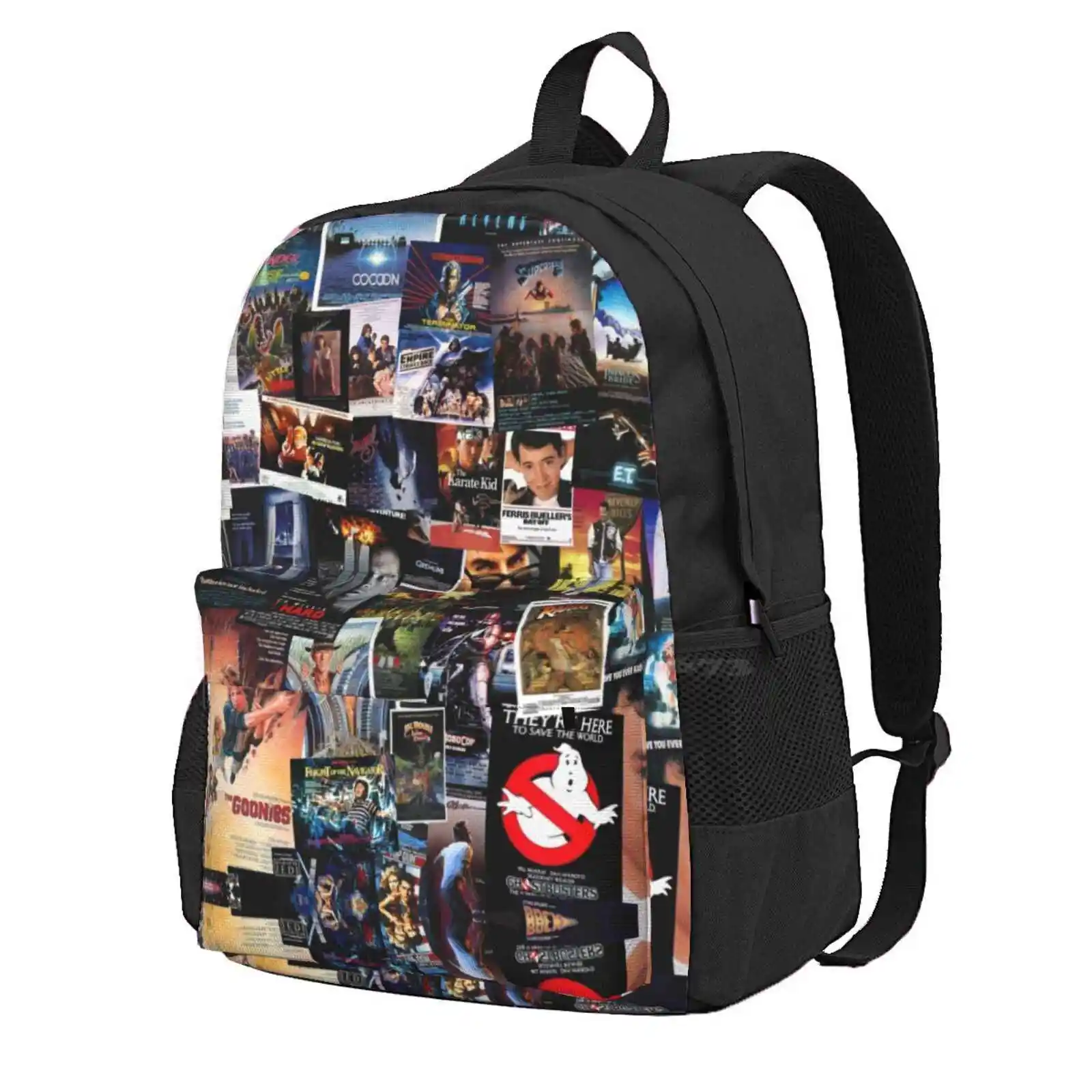 1980S Movie Posters Hot Sale Schoolbag Backpack Fashion Bags 1980S 1981 1982 1983 1984 1985 1986 1987 1988 1989 Films Movies