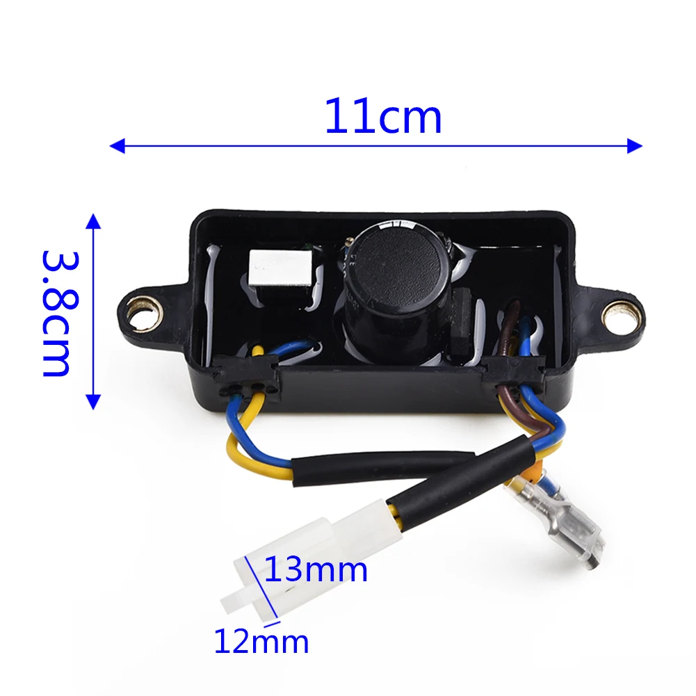 25Voltage Regulator AVR For 2KW to 3KW Gasoline Generator Full Wave Output Bridge Rectification & Overvoltage Protection