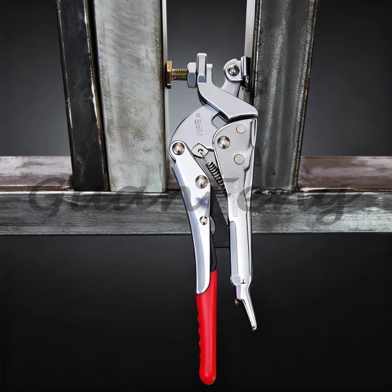 6‑Inch / 10‑Inch Multifunctional Woodworking Support Clamp Pliers, Heavy‑Duty Reverse‑Action Top‑Support Brace Clamp for Firm