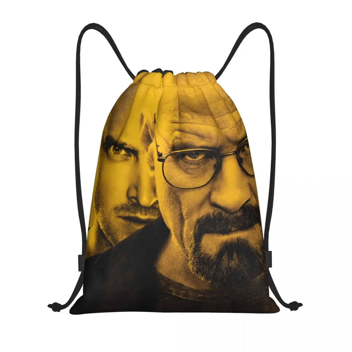 Breaking Bad Heisenberg zaino con coulisse palestra Sport Sackpack portatile Jesse Pinkman e Walter White Shopping Bag Sack